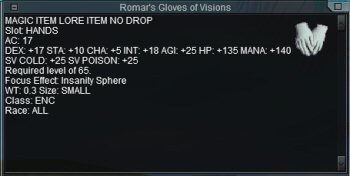 enc EA gloves