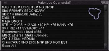 Valorious Quarterstaff